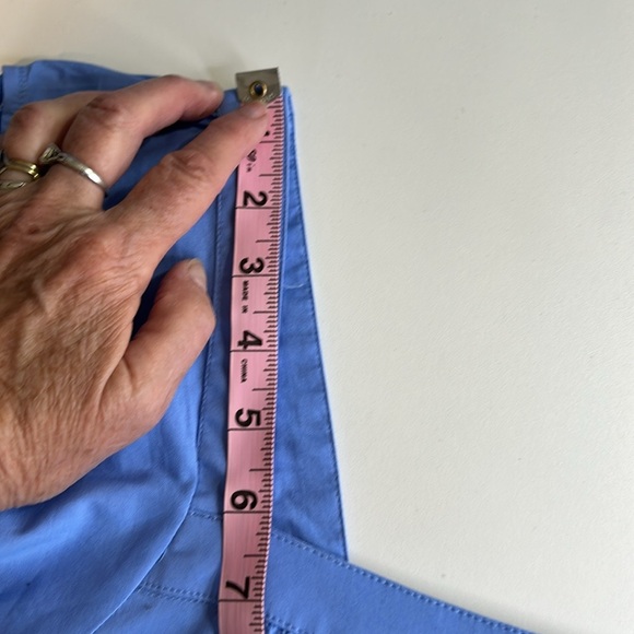 J. CREW SQUARE NECK BLUE SQUARE NECK WITH POM POMS MADE IN INDIA SZ 00 - Picture 14 of 15